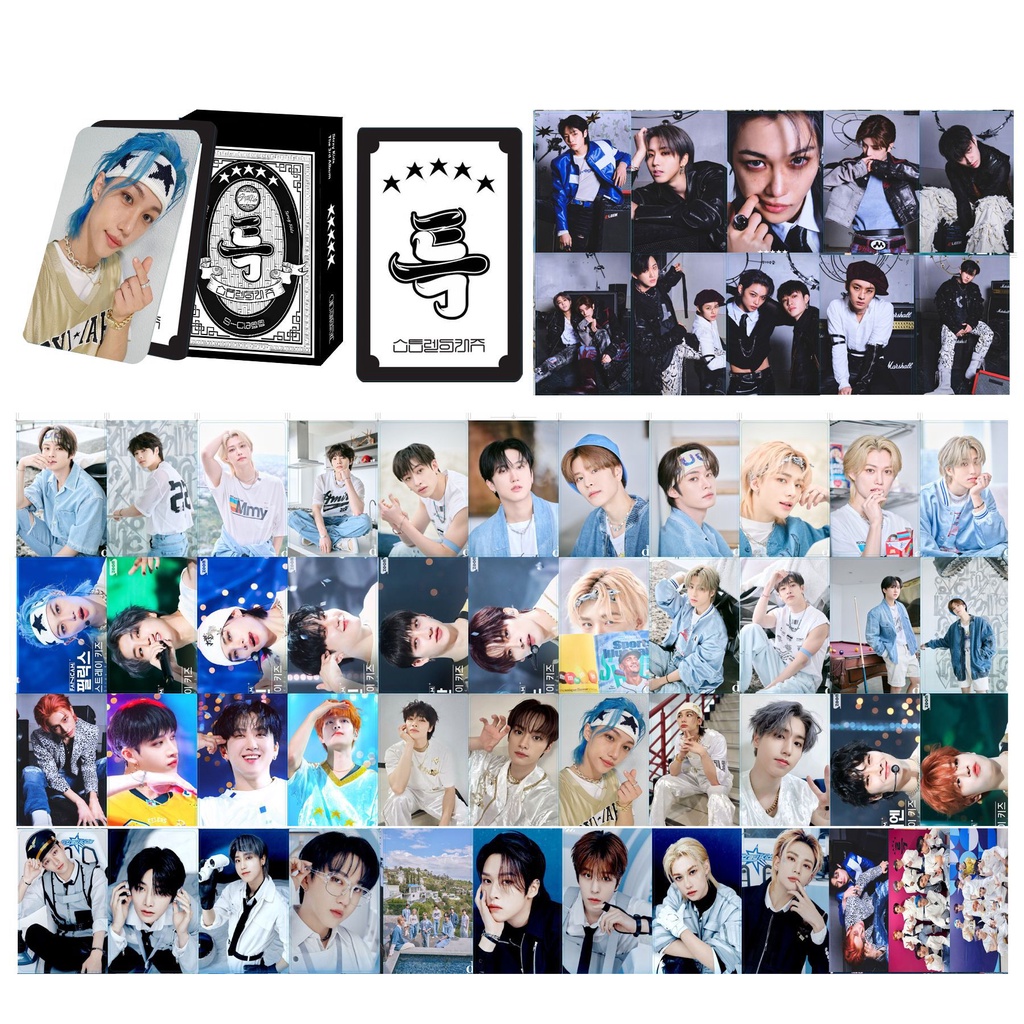 55pcs /box STRAY KIDS Album Bintang 5 S-Class Photocards Kartu Lomo Straykids2023Kartu Pos Kpop