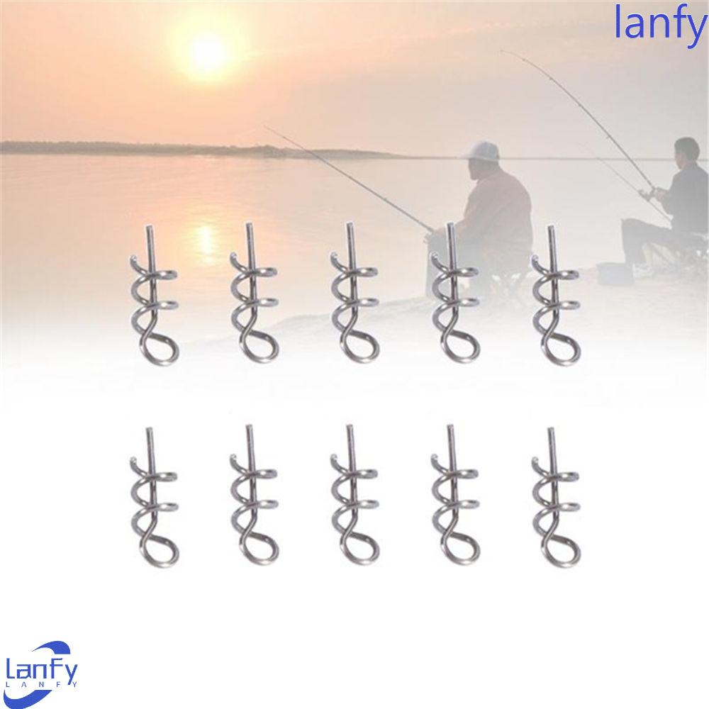 Lanfy Kail Pancing 50Pcs Pin Kunci Engkol Logam Tetap Centering