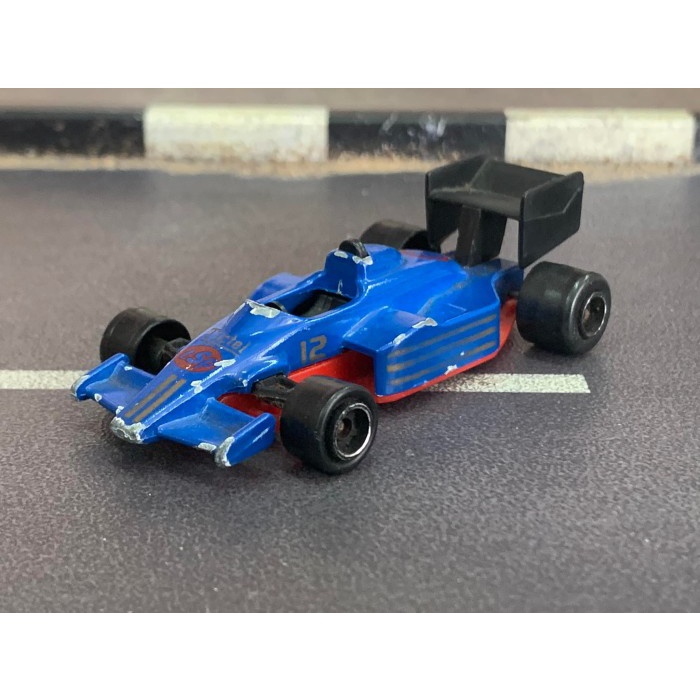 Majorette 238 F1 Racing Biru Made in France Loose Pack