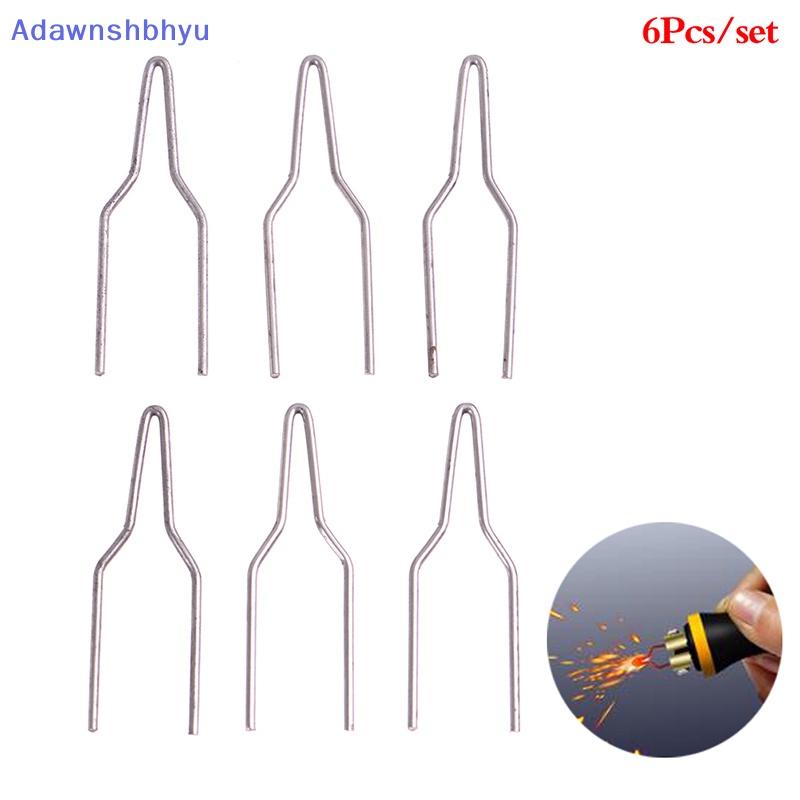 Adhyu 6pcs Pyrography Wire Tips High Impedansi Heag Wire Pen Head Set ID