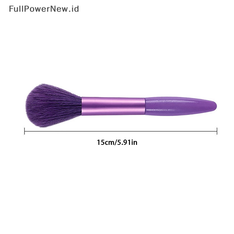 Power Makeup Brushes Kit Foundation Bedak Eyeshadow Kabuki Kuas Wajah Lembut Set Alat ID