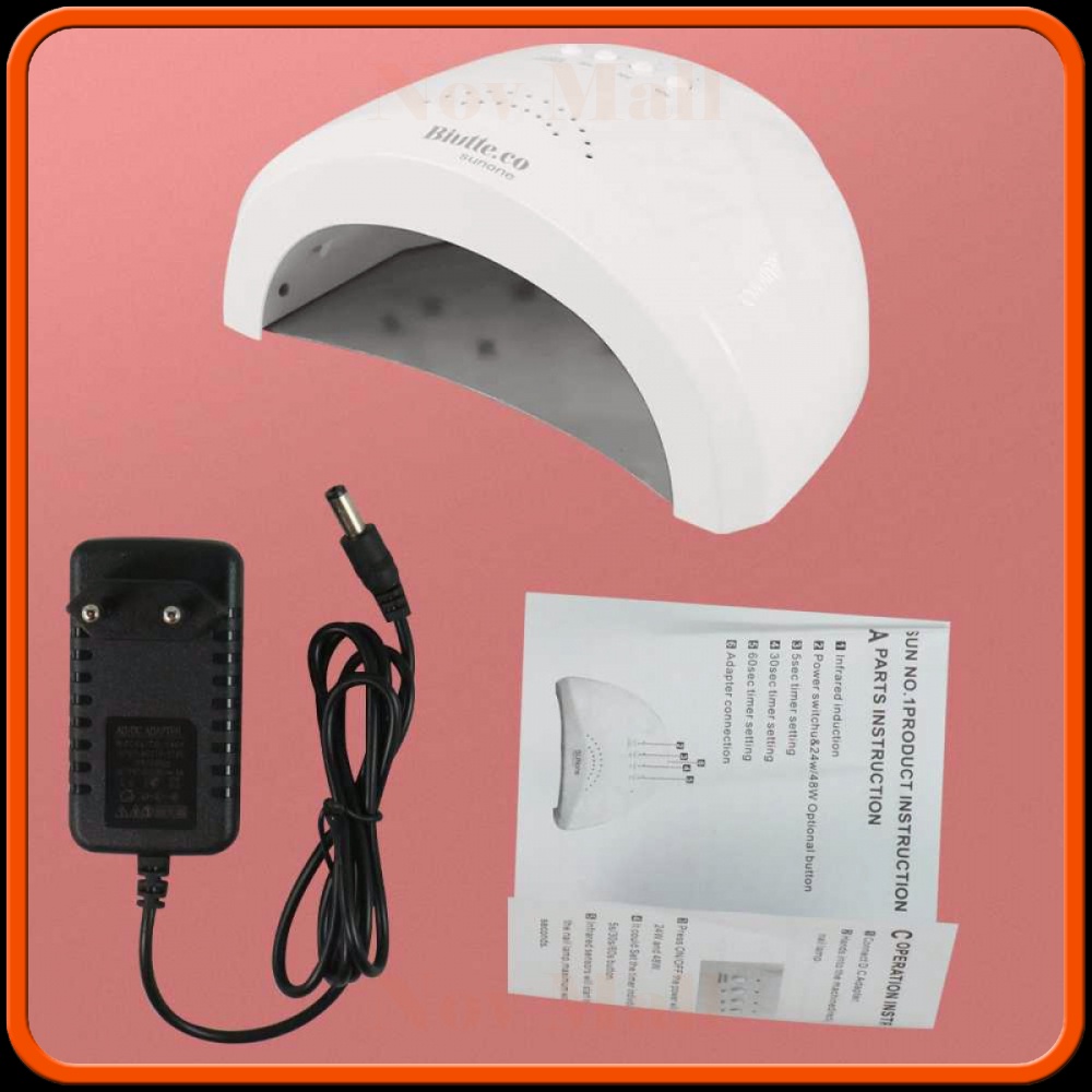 Pengering Kutek Kuku UV LED Nail Dryer 48W -BY851