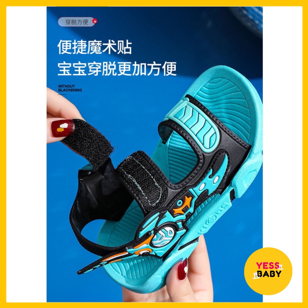 [COD] YESSBABY CYBER Sepatu Sandal Gunung Robot Anak Laki Laki Import Termurah Kekenian Kasual