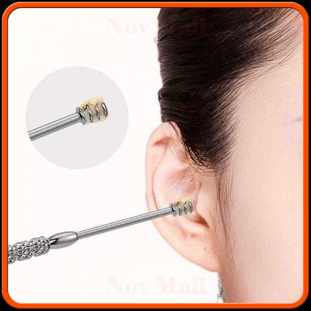 Pembersih Telinga Korek Kuping Ear Wax Picker 7 PCS MU110