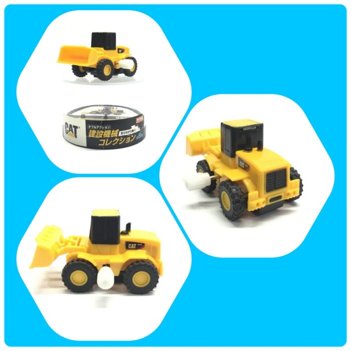 Wonda Choro-Q Alat Berat CAT Wheel Loader 950