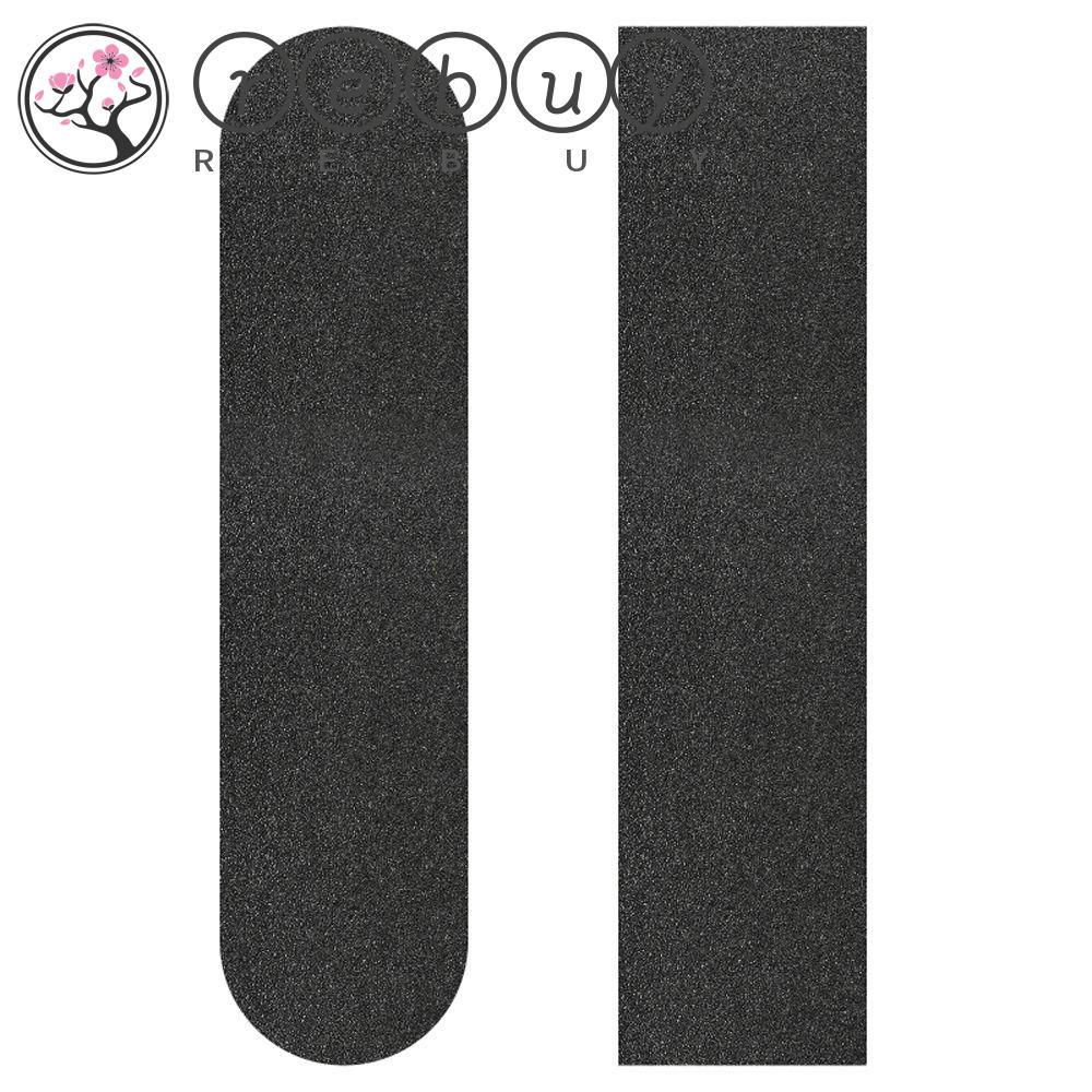 Rebuy Skateboard Amplas 84*23cm Kertas Abrasive Skating Board Stiker Skateboard Aksesori Untuk Papan Skat Skuter Pedal Skateboard Grip Tape Non-slip Stiker