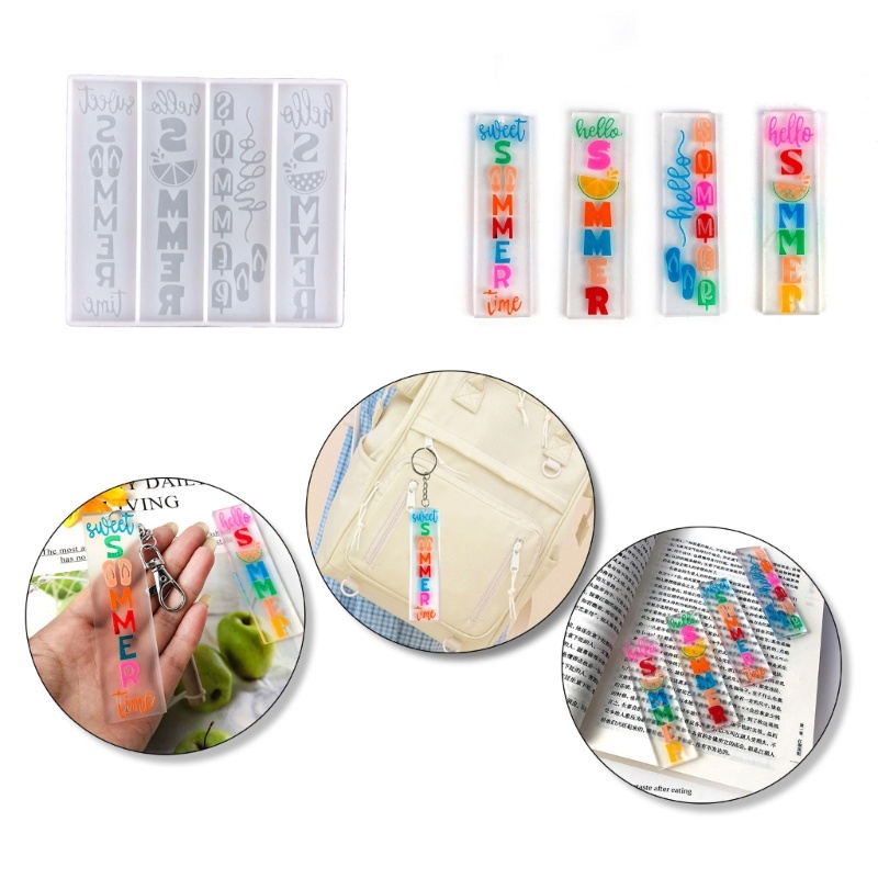 Siy Cetakan Gantungan Kunci Perhiasan Casting Cetakan Dengan Lubang Musim Panas Perhiasan Cetakan Liontin Cetakan