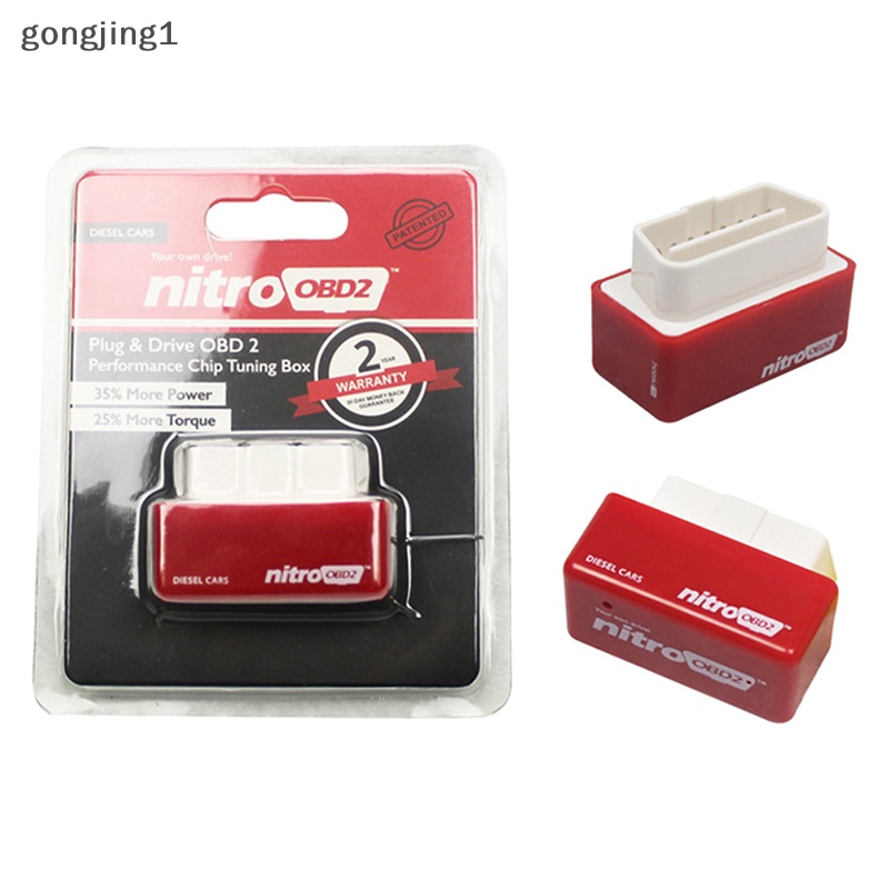 Ggg Nitro OBD ECO OBD2 ECOOBD Fuel Saver Chip Tuning Box - Alat Penghemat Bbm Mobil ID