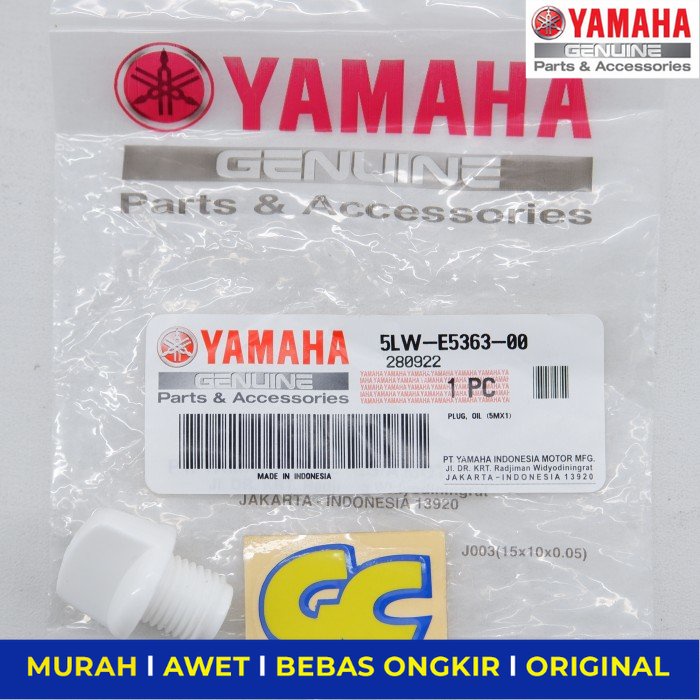 Tutup Oli Gear Yamaha All Matic - Sparepart Sperpart Spare Part Motor Yamaha Aerox Fazzio Filano Fin