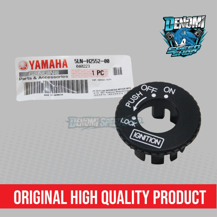 Cover Tutup Kunci Kontak Yamaha F1ZR FIZR F1Z FIZ R Force 1 Vega 125Z Jupiter Nouvo Mio MX Original YGP 5LN-H2552-00