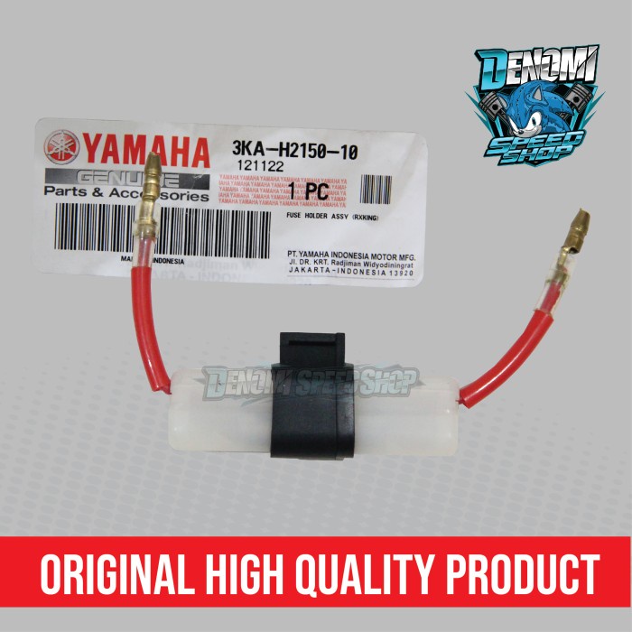 Fuse Holder Rumah Sekring Sikring Sekering Yamaha RX King F1ZR FIZR F1Z FIZ R Scorpio Original YGP 3KA-H2150-10