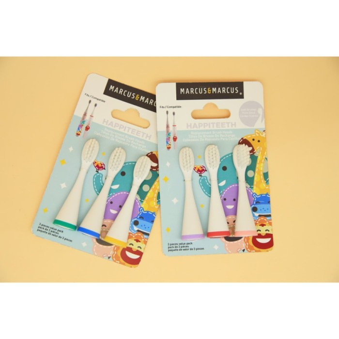 Marcus &amp; Marcus 3 Replacement Toothbrush Heads