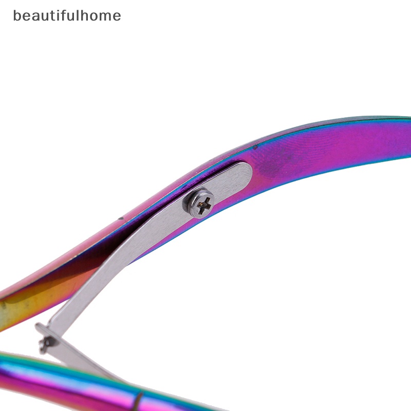 {Cantikhome} 1pcs Alat Gunting Kuku Nail Art Cuticle Nipper Cutter Pedicure Clipper Stainless Steel  .