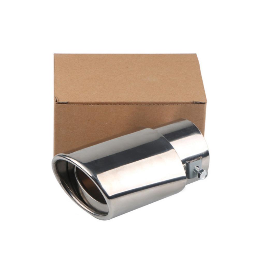 Populer Knalpot Muffler Aksesoris Mobil Universal Sistem Knalpot Stainless Steel Untuk Mobil