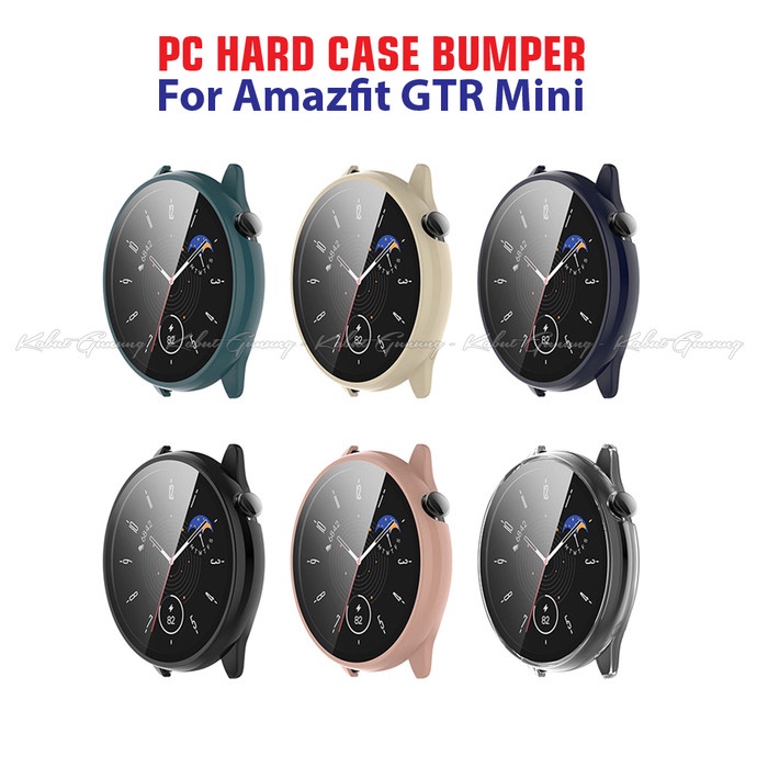 Hard Case For Amazfit GTR Mini A2174 Case Cover With Tempered Glass