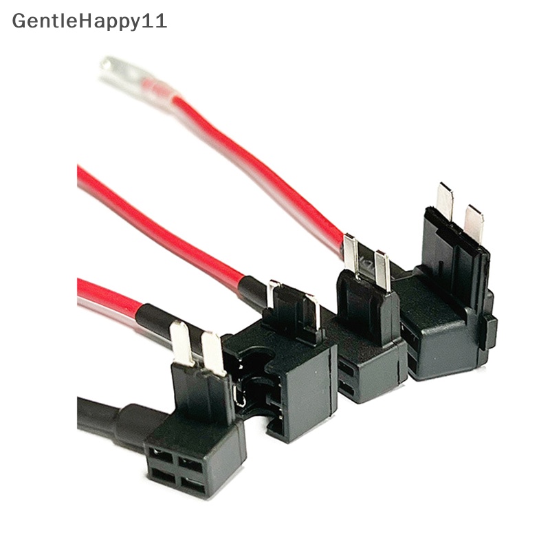 Gentlehappy 12V Fuse Holder Add-a-circuit TAP Adapter Micro Mini Standard Ford ATM APM Blade Auto Fuse Dengan 10A Blade Car Fuse Dengan Holder id