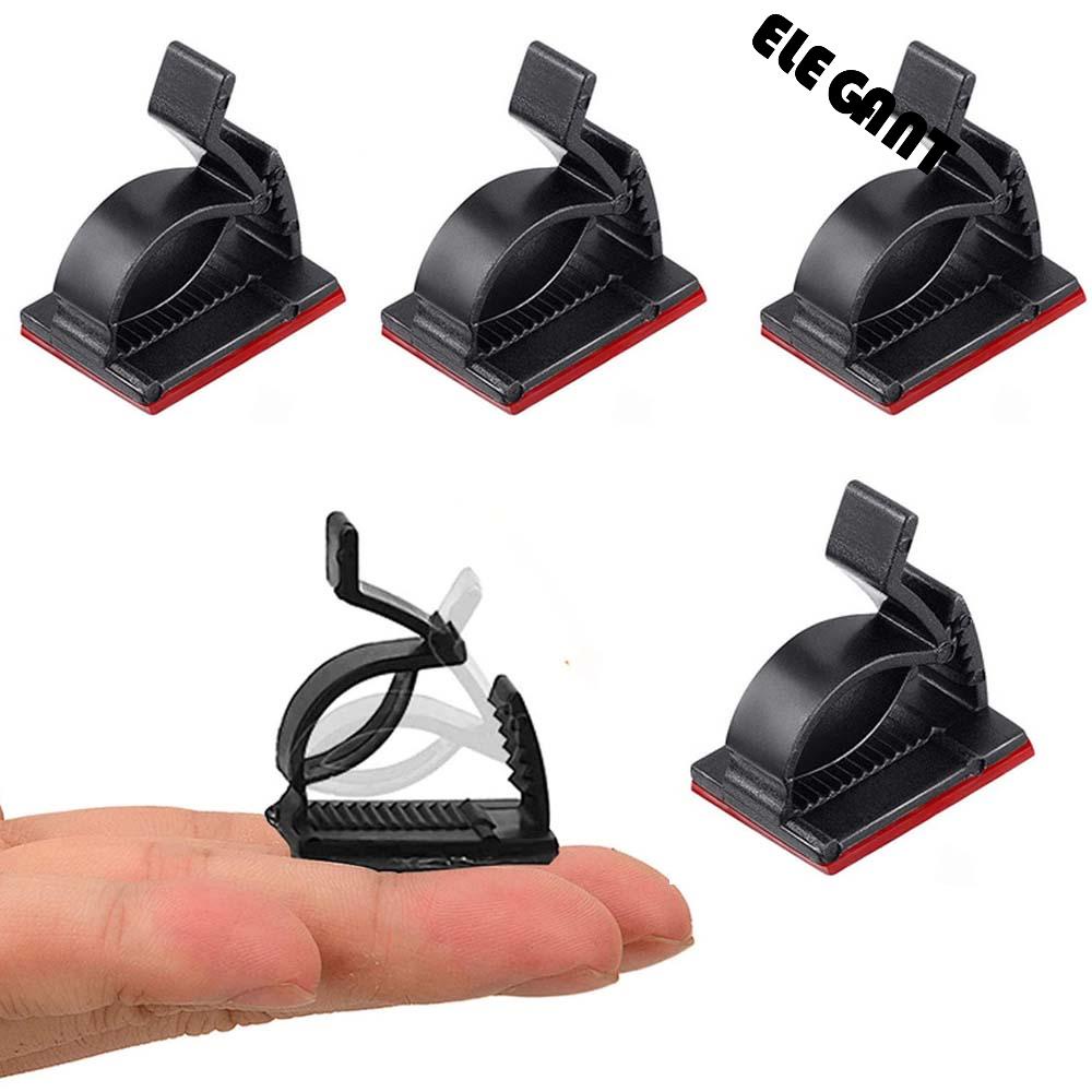 [Elegan] Klip Pengatur Kabel Pengikat 1000 Pcs Loop Rumah Kantor Pengikat Kabel Penjepit Kabel Ties