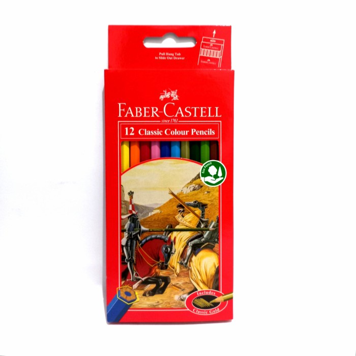 

Faber Castell Pensil Gambar Classic 12 Warna Panjang