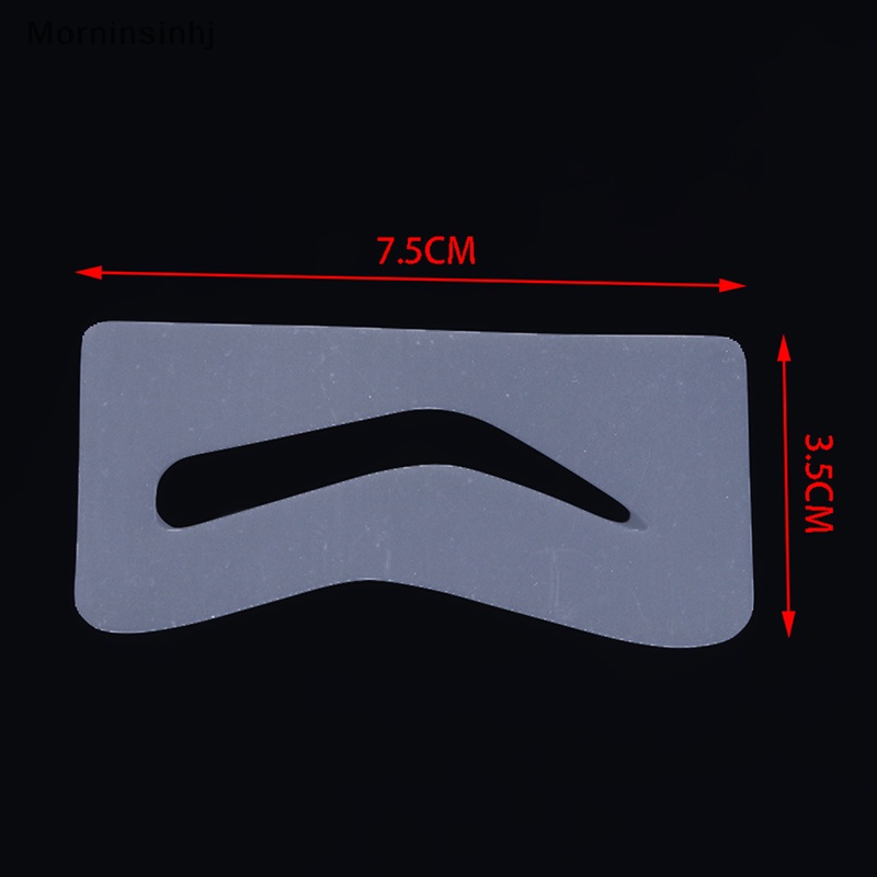 Mornin 10pasang Pembentuk Alis Membentuk Stensil Grooming Pesona Template Kartu Alis Makeup id