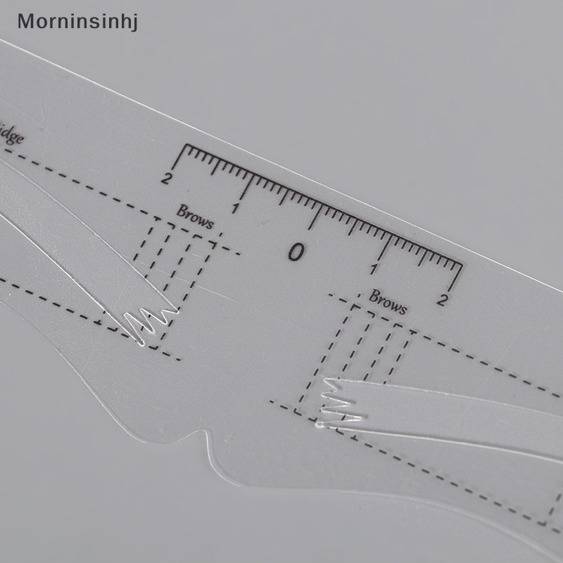 Mornin 12Pcs Stensil Pembentuk Alis Grooming Shaper Template Makeup Tool Kit id