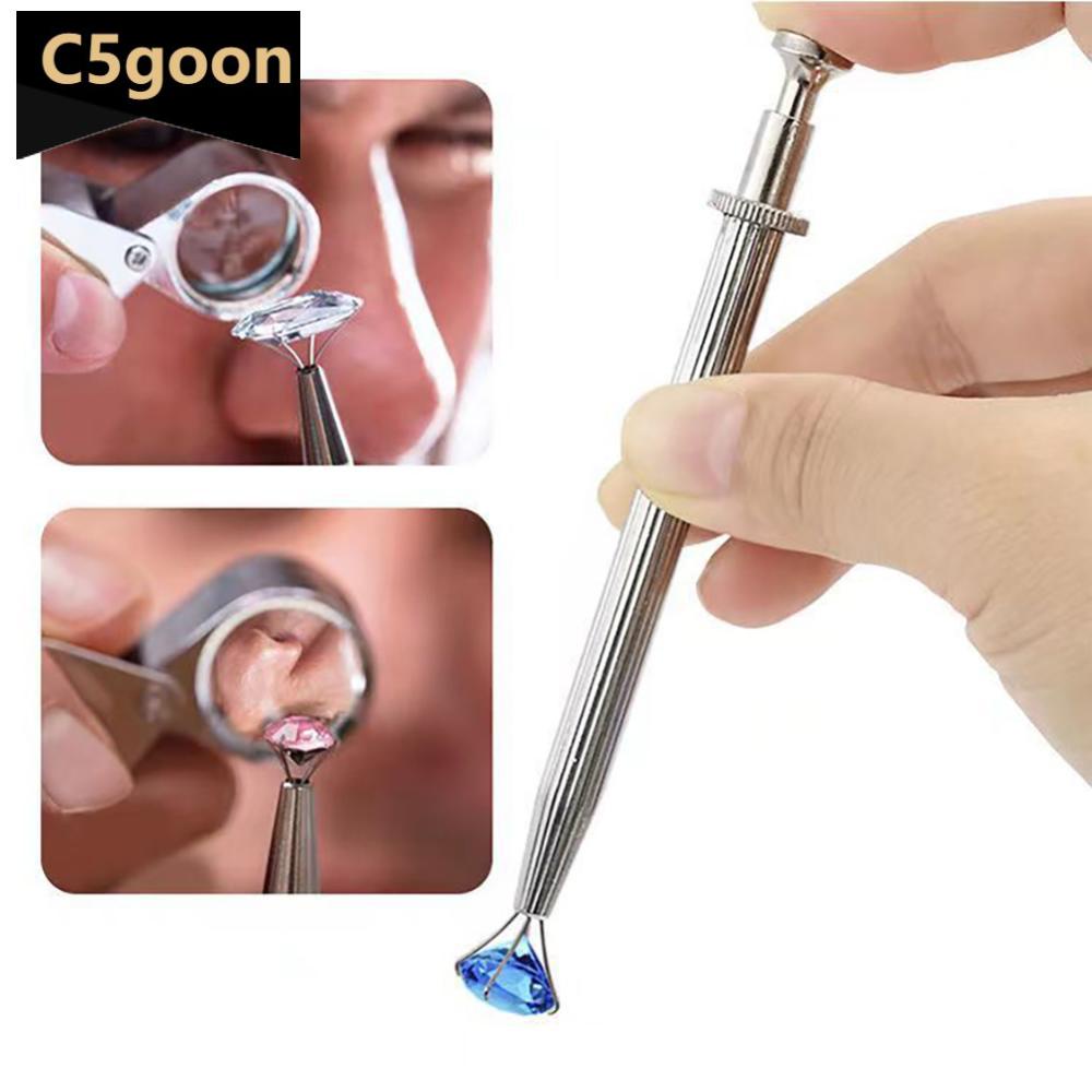 C5goon 4-cakar Stainless Steel Komponen Elektronik Bagian Presisi Grabber Extractor IC Chip Remover Alat Perhiasan Pick Up Tools Alat Perbaikan E1Q3