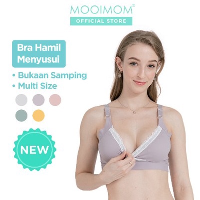 Bra Menyusui &amp; Hamil | MOOIMOM Extra Soft Crossover Nursing Bra