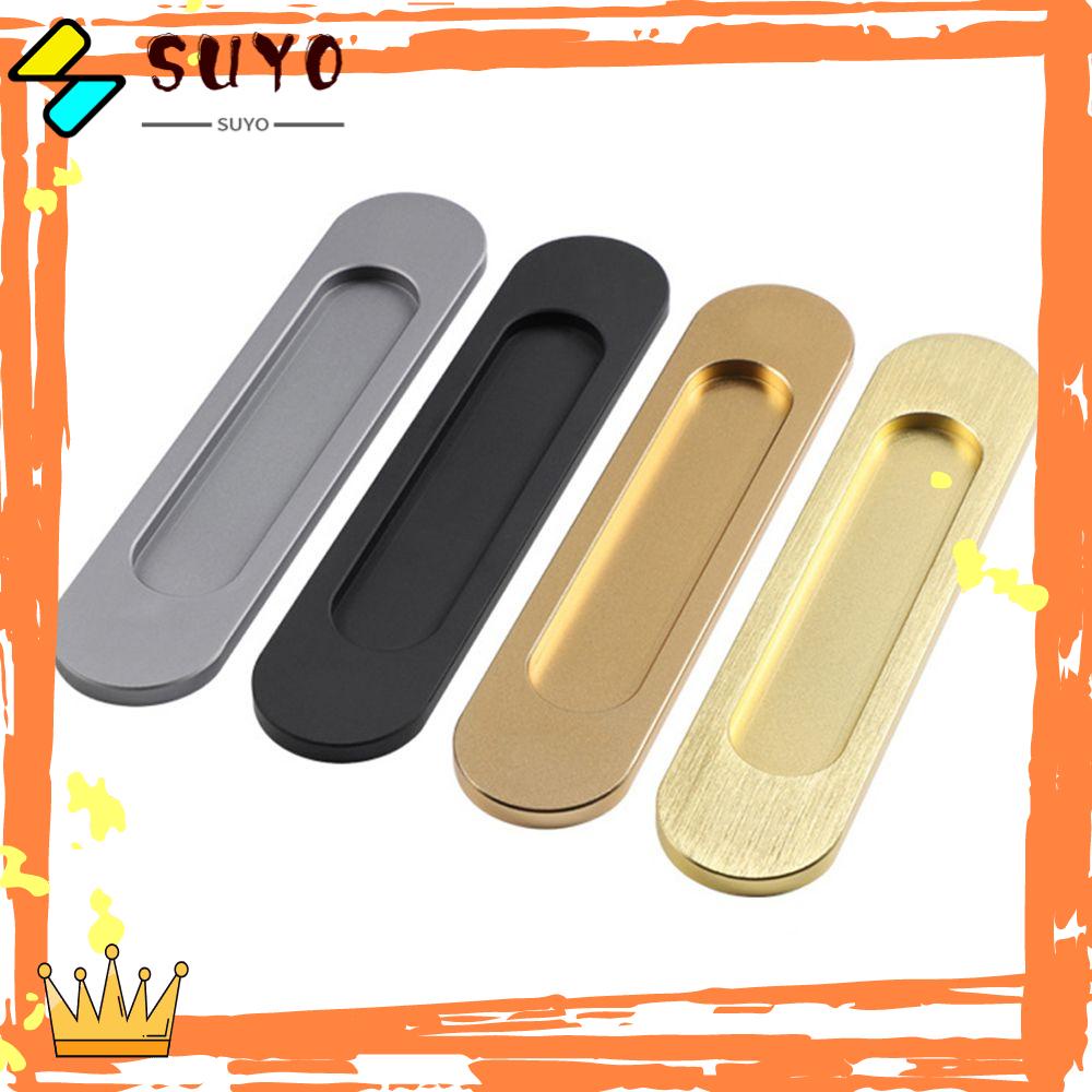 SUYO Handle Pintu Geser Rumah Self-adhesive Furniture Tombol Bantu