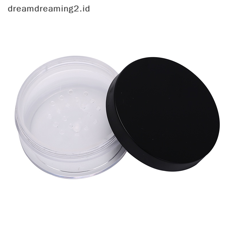 (drea) 1pc 50g pot Longgar Kosong Plastik Dengan Wadah jar makeup Kosmetik //