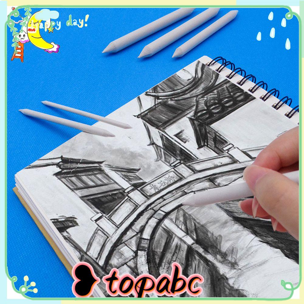 TOP 3 /6 Pcs Stik Buntung Smudge Pensil Kertas Kepala Ganda Seni Sobek