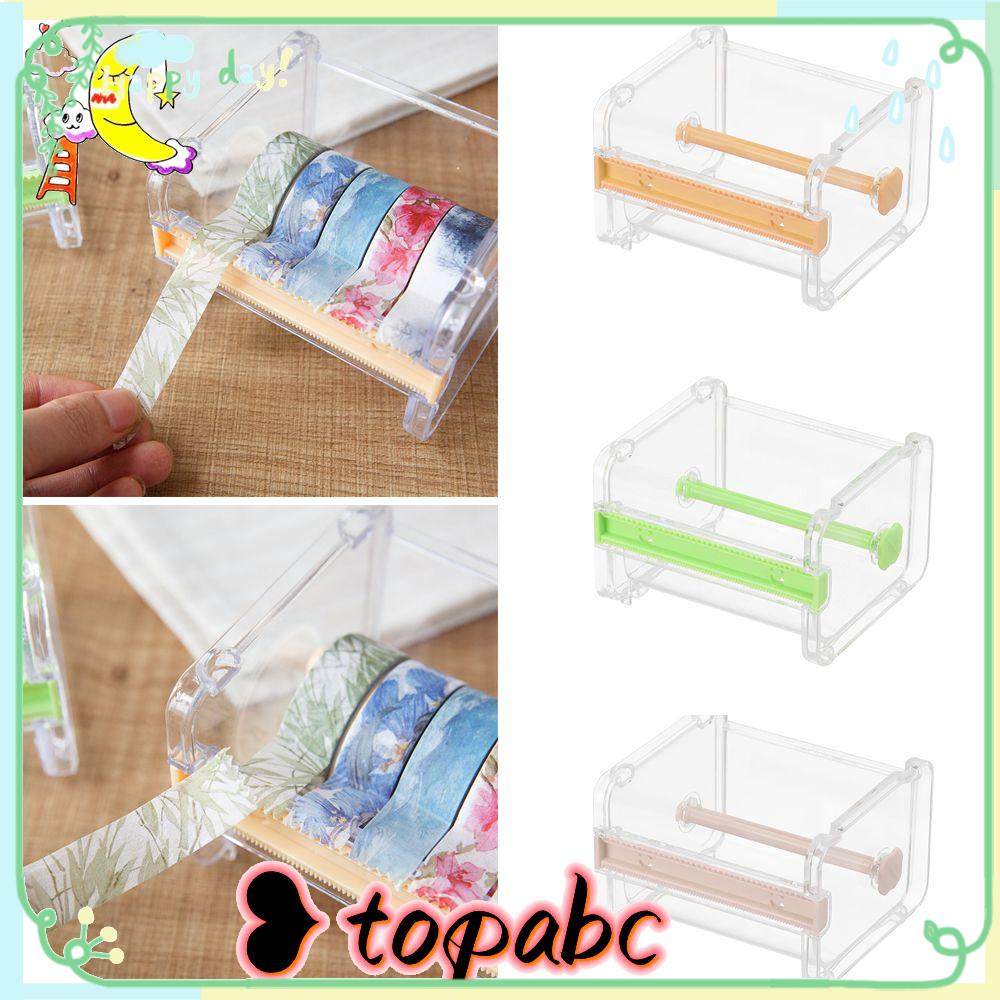 TOP Tape Cutter Sekolah Kreatif Washi Holder