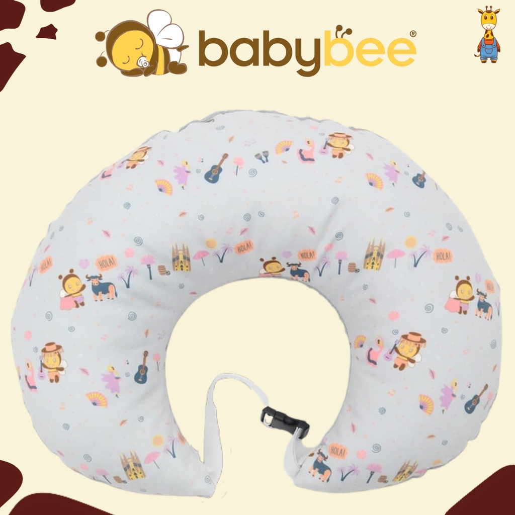 Babybee Nursing Pillow With Case - Bantal Bayi