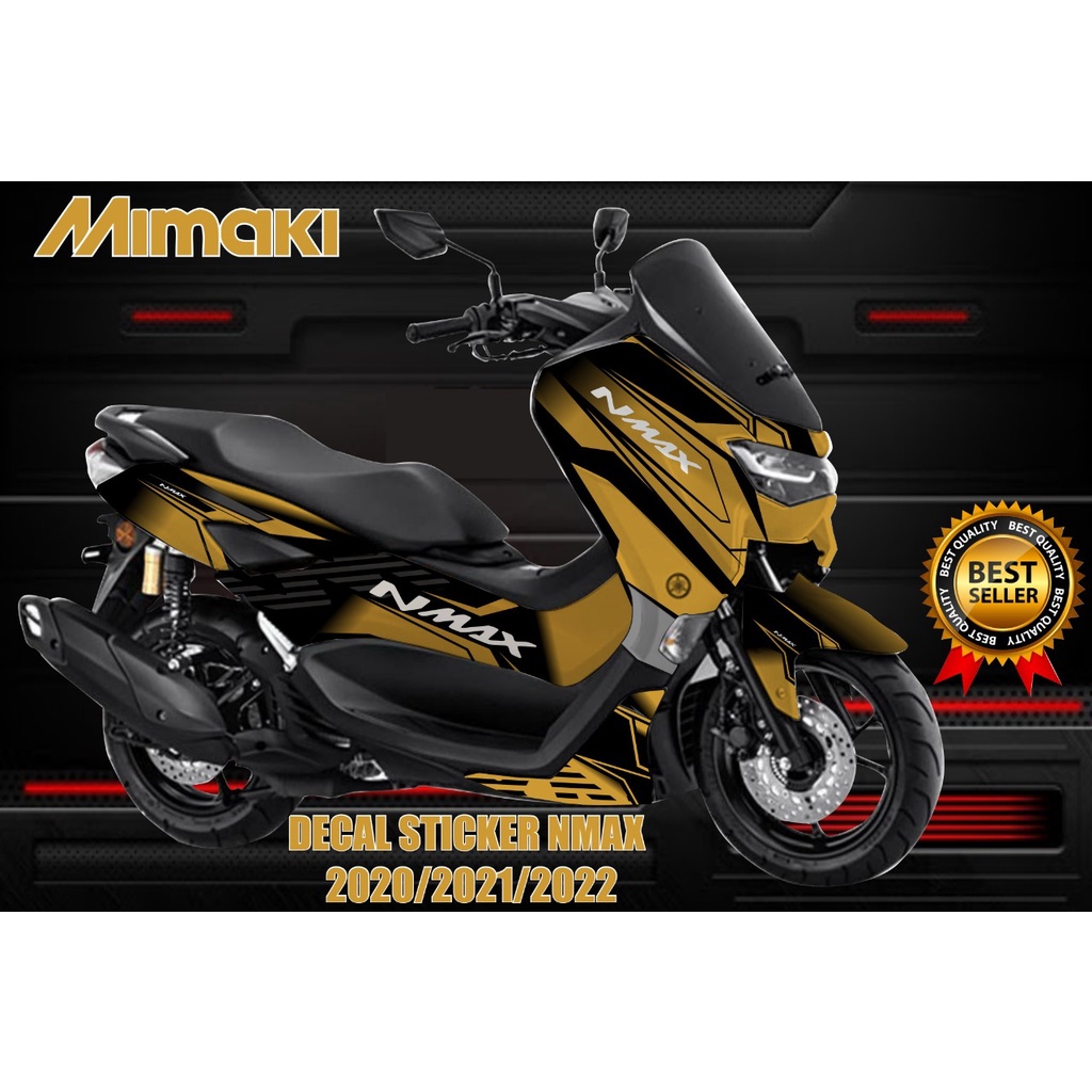 Stiker Striping Motor Full Body Nmax 2020 - 2022 Decal  Motor Yamaha Nmax 2020/2021/2022 Motif keren