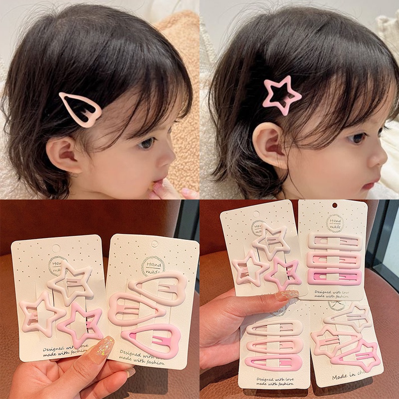 Jepit Rambut Pentagram Anak Jepit Rambut Lucu Aksesori Rambut Kreatif Gadis Kecil -SG