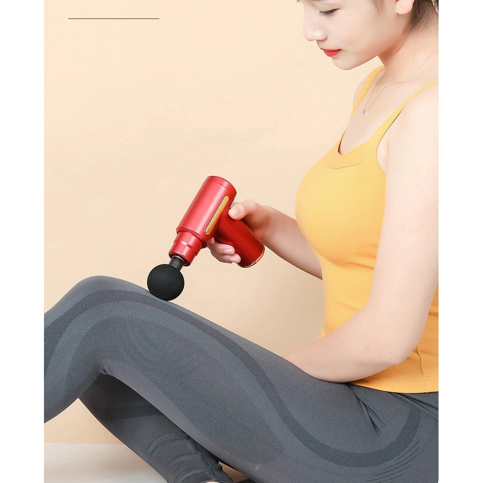 AKN88 - BX270 Mini Portable Fascia Massage Gun - Alat Pijat Mini Revolusioner