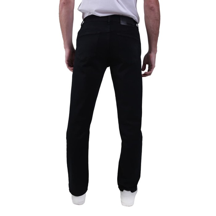 GROSIR Celana Jeans Pria Panjang ZG BOSS Black Soft Stretch Jeans - 29