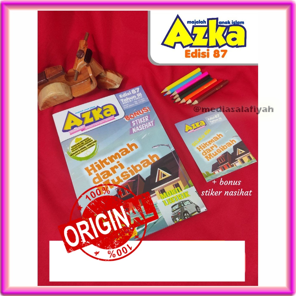 Majalah Azka Edisi 87 Hikmah dari Musibah