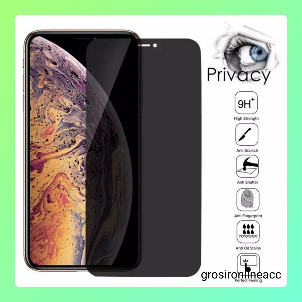 TG Full Black anti spy SY Clear for Iphone SE 2020 6 6s 6+ 6s+ 7 8 7+ 8+ SE X Xr Xs Max 11 12 13 14 14+ Mini Plus Pro