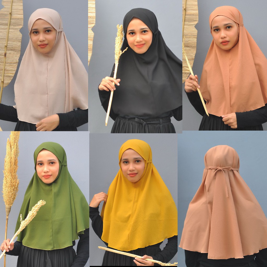 Hijab Instan Bergo Maryam Diamond Murah Grosir dan Ecer Kerudung Jilbab