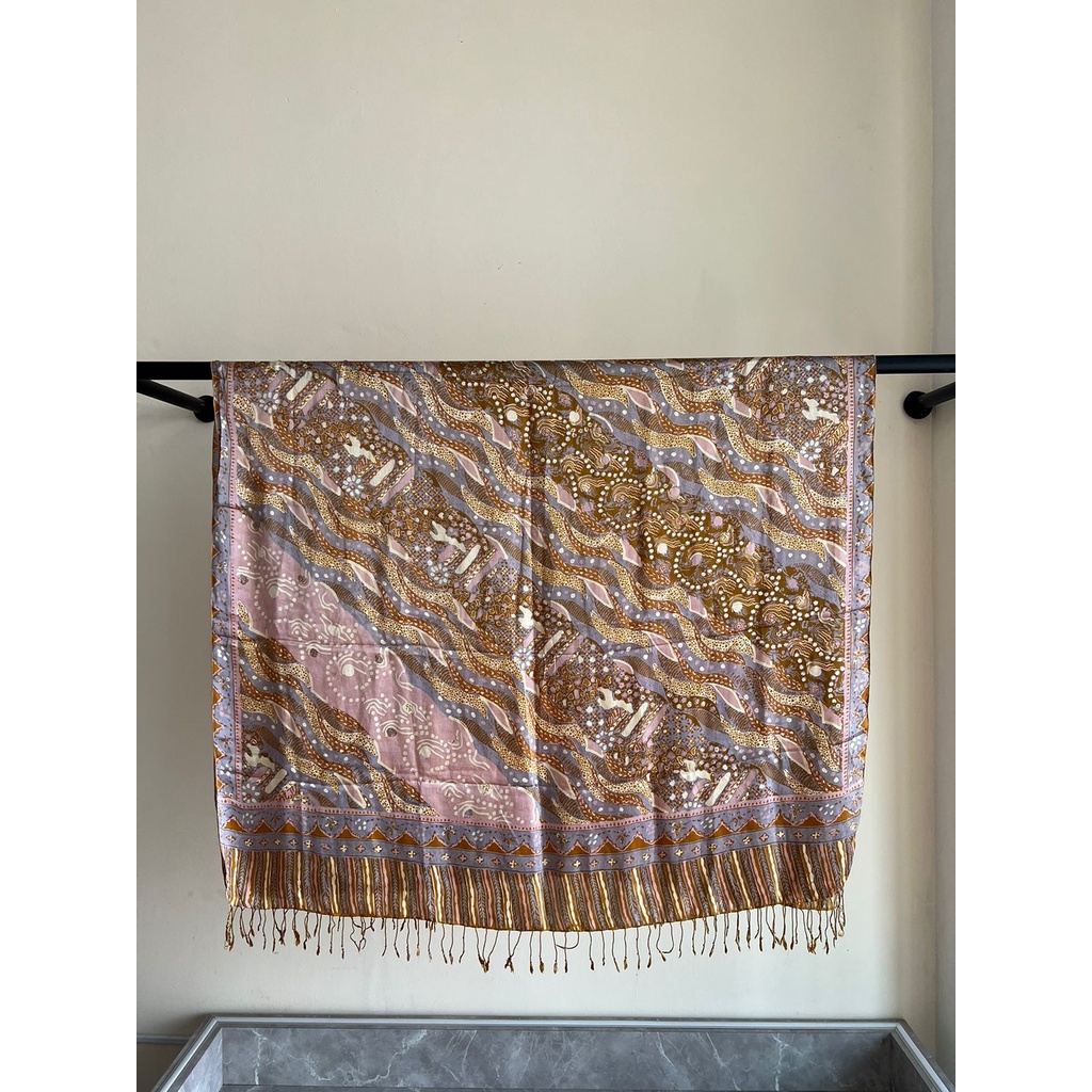 RATU - Selendang Sutra Batik Tulis 32