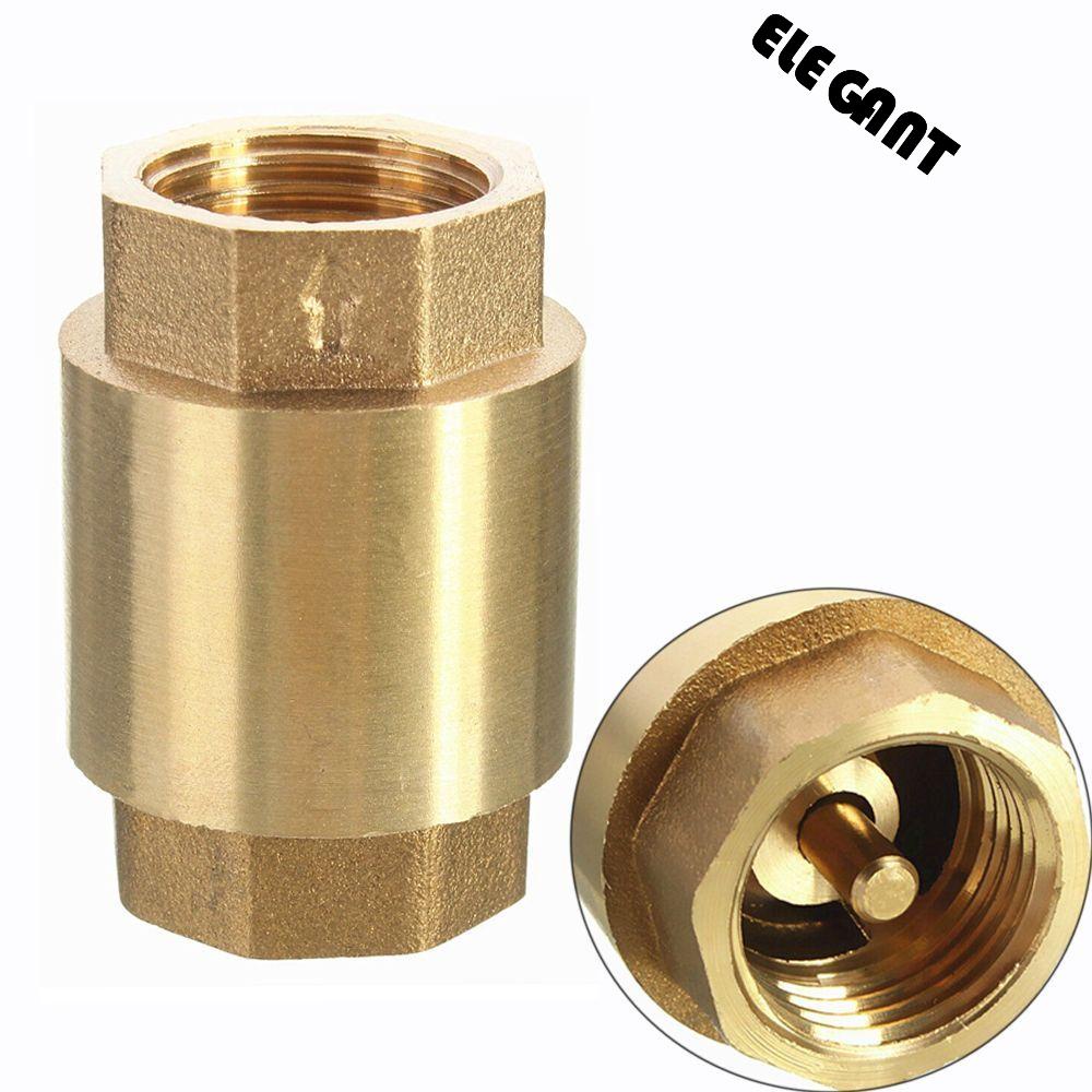 【 ELEGANT 】 Check Valve Drat Vertikal Spring Stop Valve