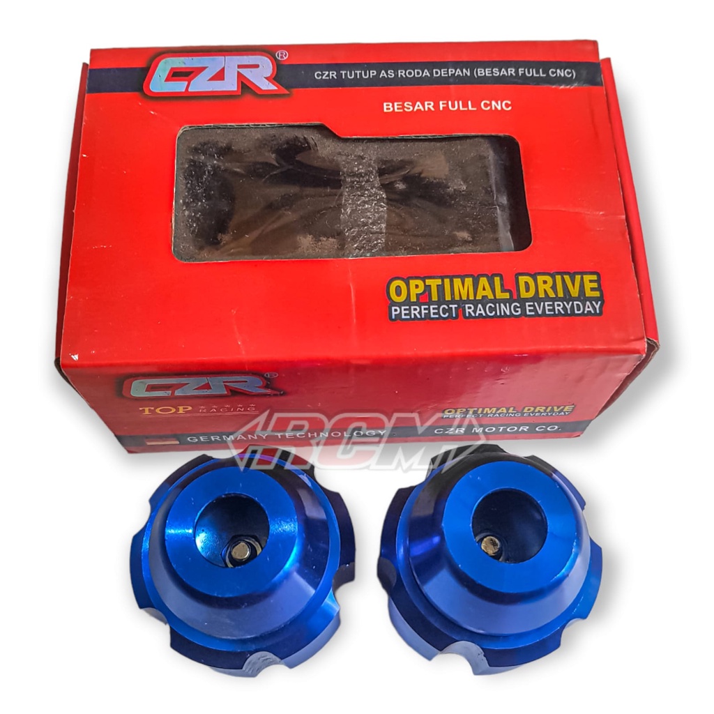 2 PCS CINCIN GARPU AS RODA JALU PELINDUNG DPN DEPAN BELAKANG BESAR JUMBO BIRU BLUE ANTI CRES CRASH KRAS KRES FRAME FULL CNC ORI ORIGINAL CRZ ASLI