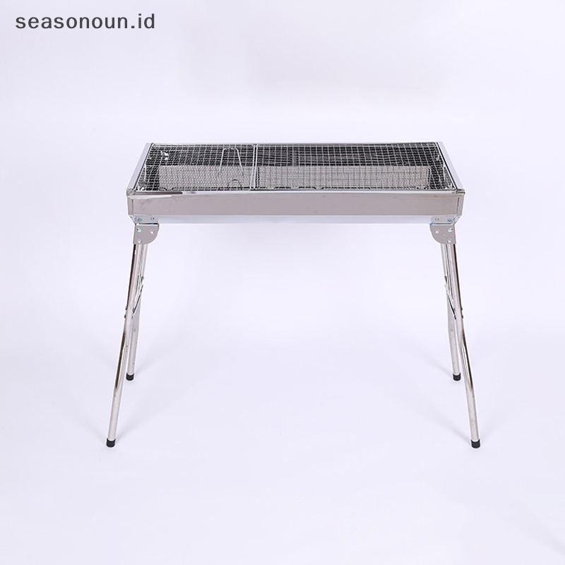 Panggangan barbekyu &lt;ne1&gt;easonoun alat panggang outdoor stainless steel tawana charcoal grill portable panggangan lipat portable arang barbecue .