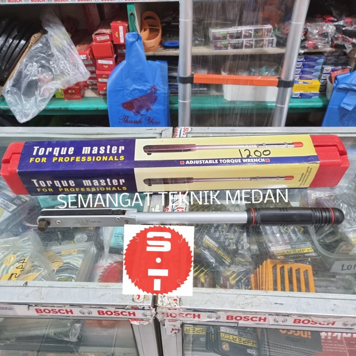 Murah TM1200 KUNCI TORSI MOMEN MOMENT TORQUE WRENCH 14KG MASTER TM 1200 VTQ896