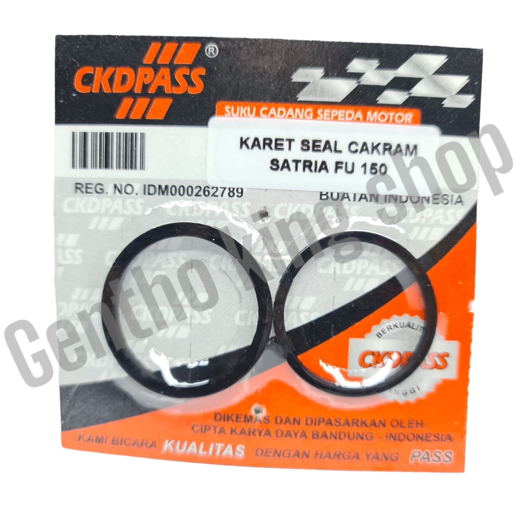 Oring-Karet-Seal-Sil Piston Kaliper Cakram Kepala Babi belakang satria FU 150 Shogun 125 ckdpass