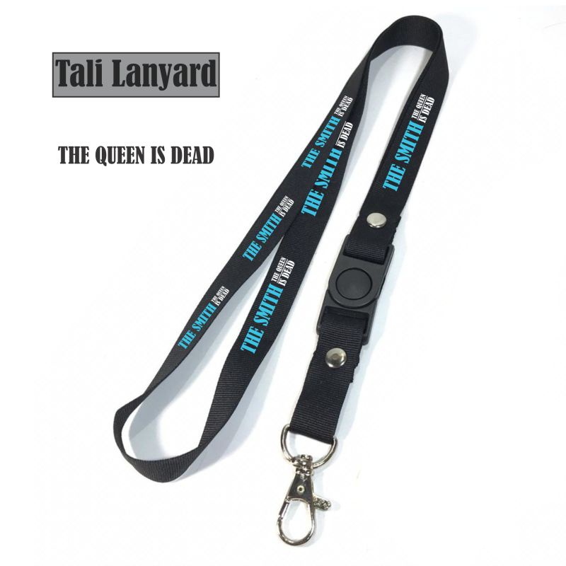 

lanyard THE SMITH THE QUEEN IS DEAD tali lanyard BAND ROCK gantungan kunci name tag id card kartu nama / tali lanyard gantungan leher fullprint