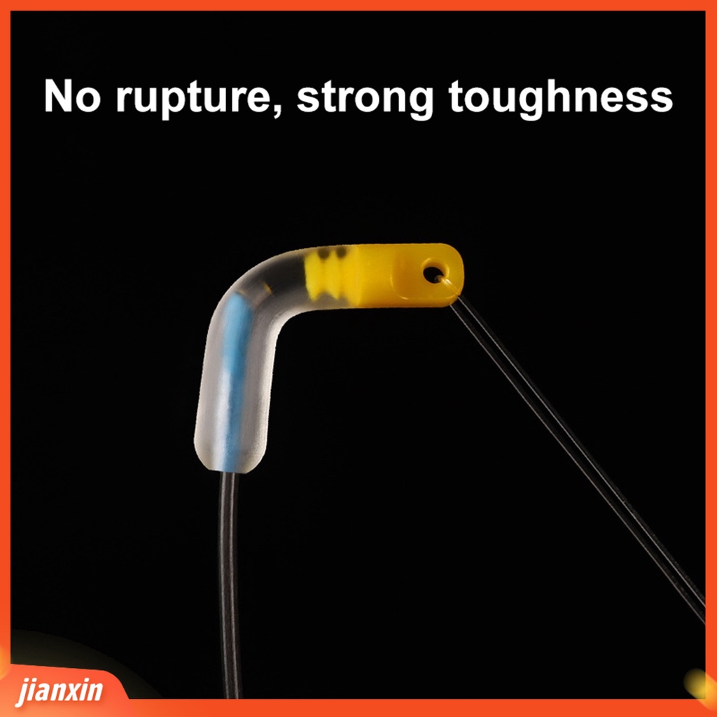 (In Stock) 20Pcs /Box Pelampung Pancing Ultra Ringan Profesional Anti Simpul Silikon Pelampung Pancing Kursi Pelampung Holder Fishing Tackles