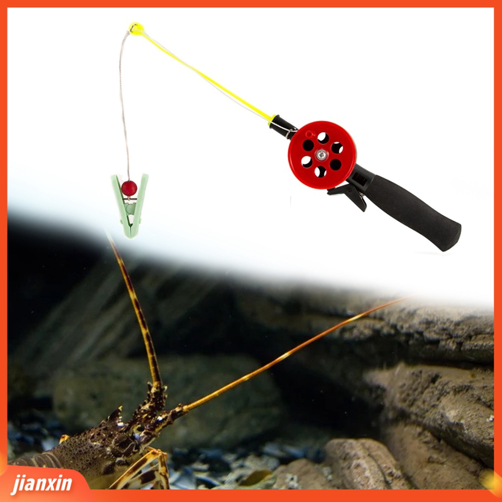 (In Stock) Joran Pancing Mini Non-slip Handle Portable Handal Pancing Anak Untuk Outdoor