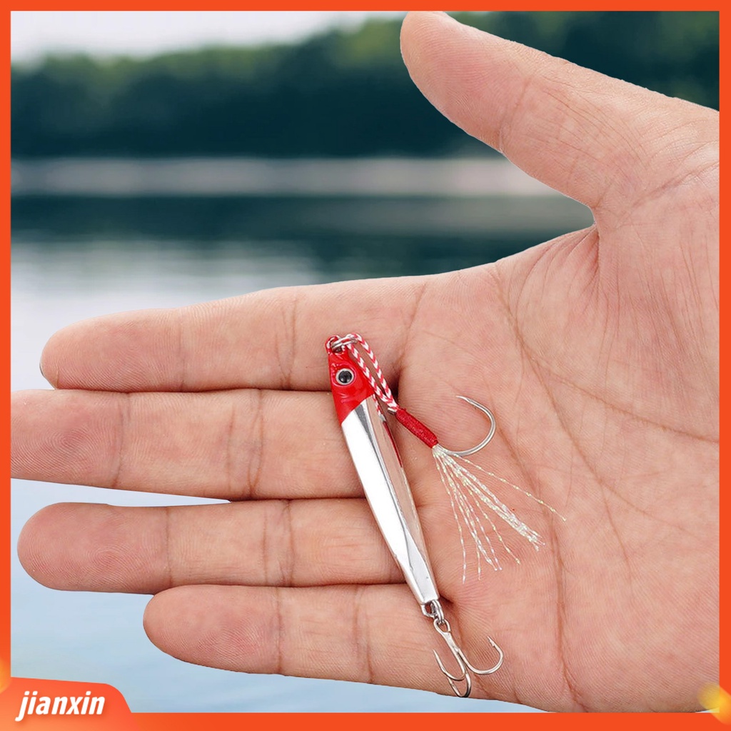 (In Stock) 14g /20g Umpan Pancing Simulasi Cermin Desain Refleksi Bahan Metal Umpan Mendesis Kecil Untuk Bass Laut