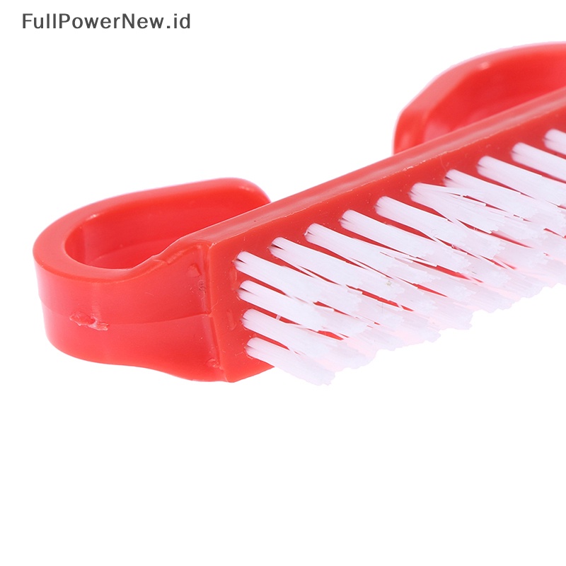 Power Nail Brush Pembersih Kuku Sikat Gosok Kuku Manicure Menghilangkan Debu ID