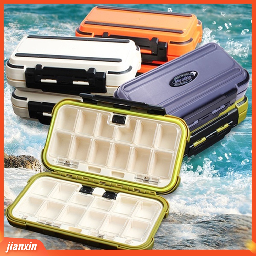 (In Stock) Fly Fishing Tackle Aksesoris Storage Case Box Organzier Untuk Umpan Umpan Hook